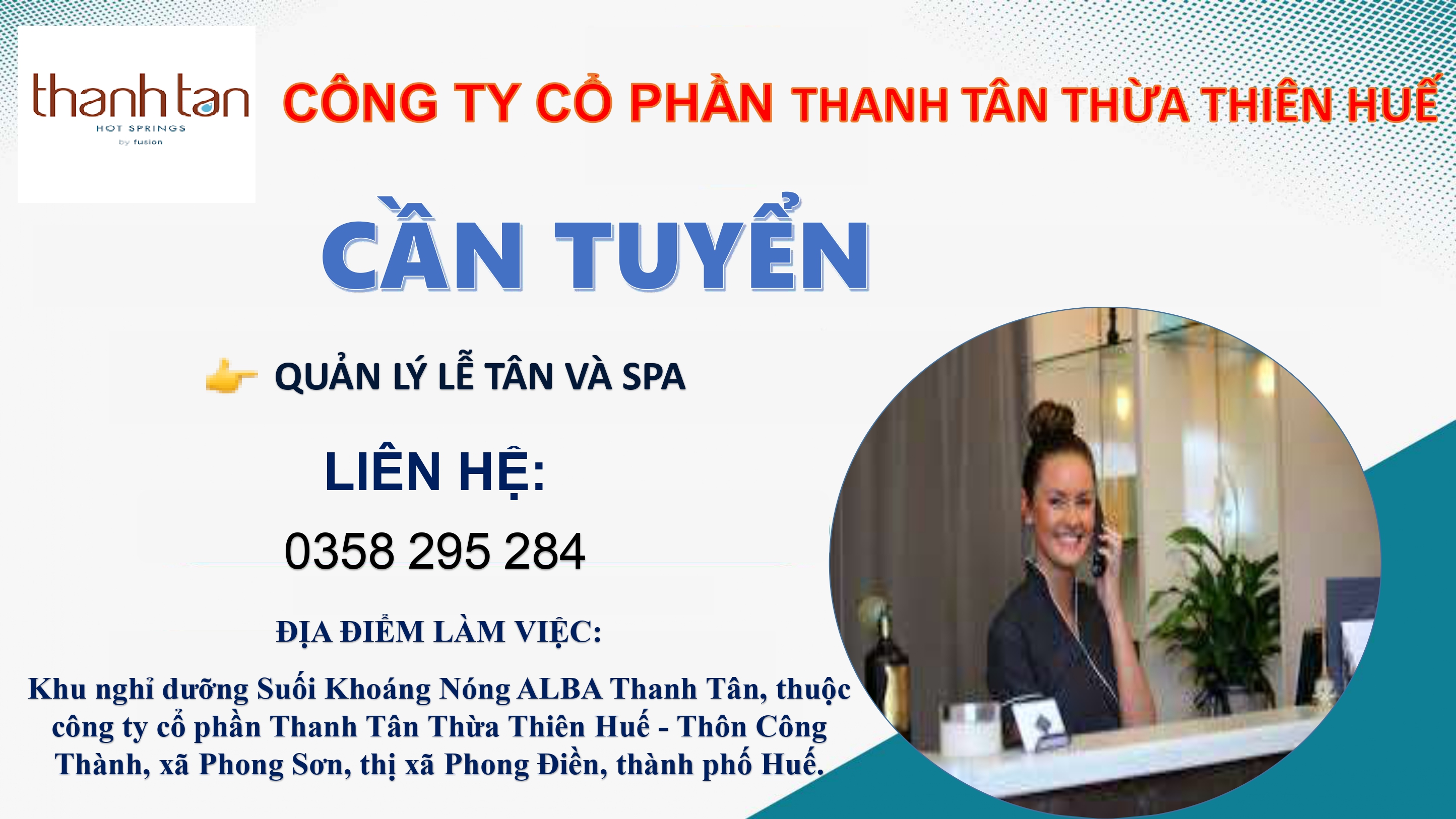 CÔNG TY CỔ PHẦN THANH TÂN THỪA THIÊN HUẾ 